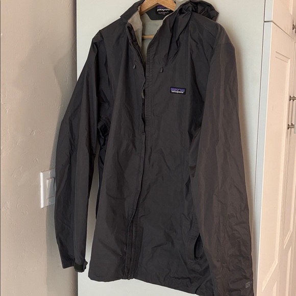 Mens Patagonia Hooded Windbreaker Rain Jacket - XL - Picture 5 of 6